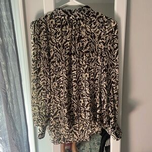 H&M Mockneck blouse